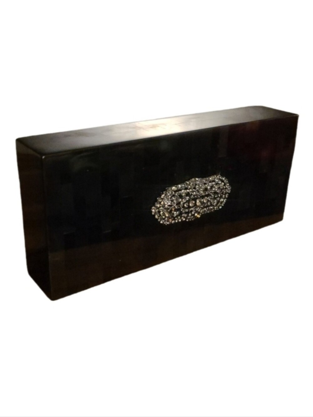 CATHERINE PREVOST‎ | Acrylic Crystal Embellished Clutch